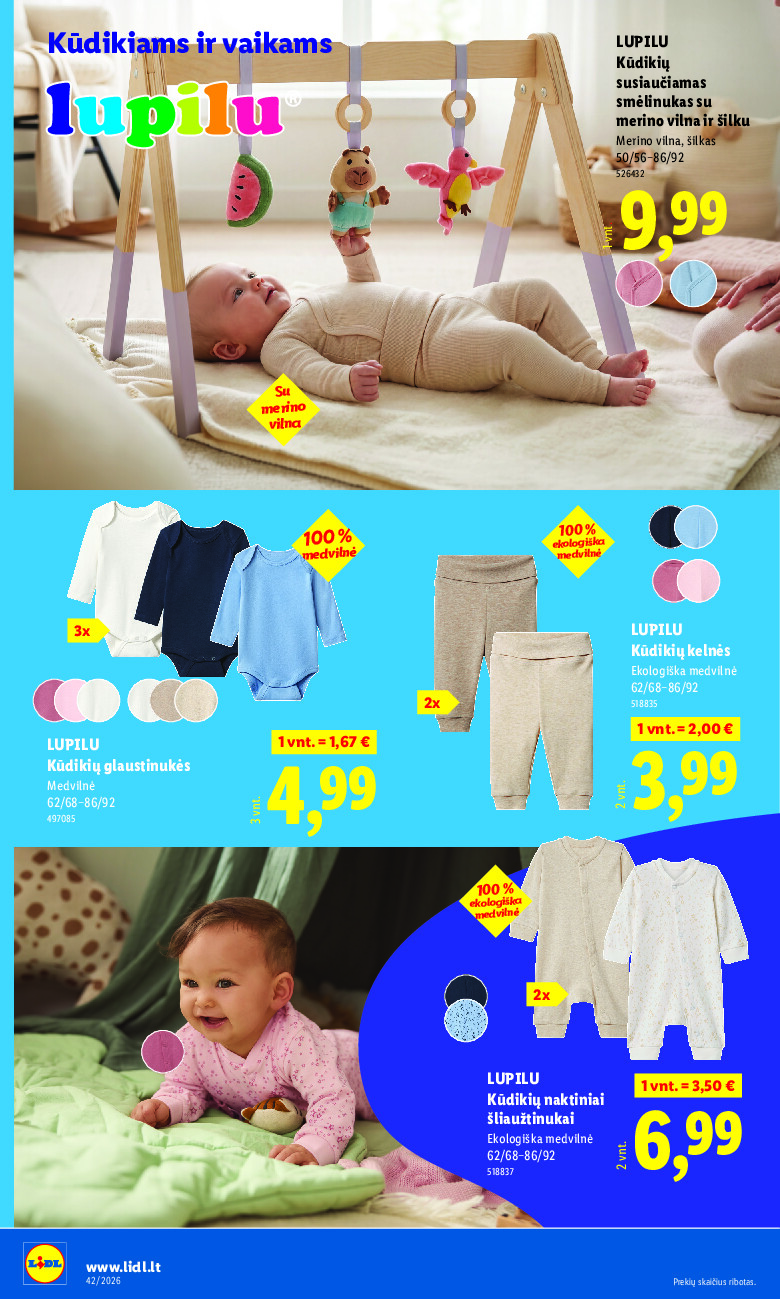 lidl - NE MAISTO PREKIŲ PASIŪLYMAI (2026-10-12 - 2026-10-18) - page: 6