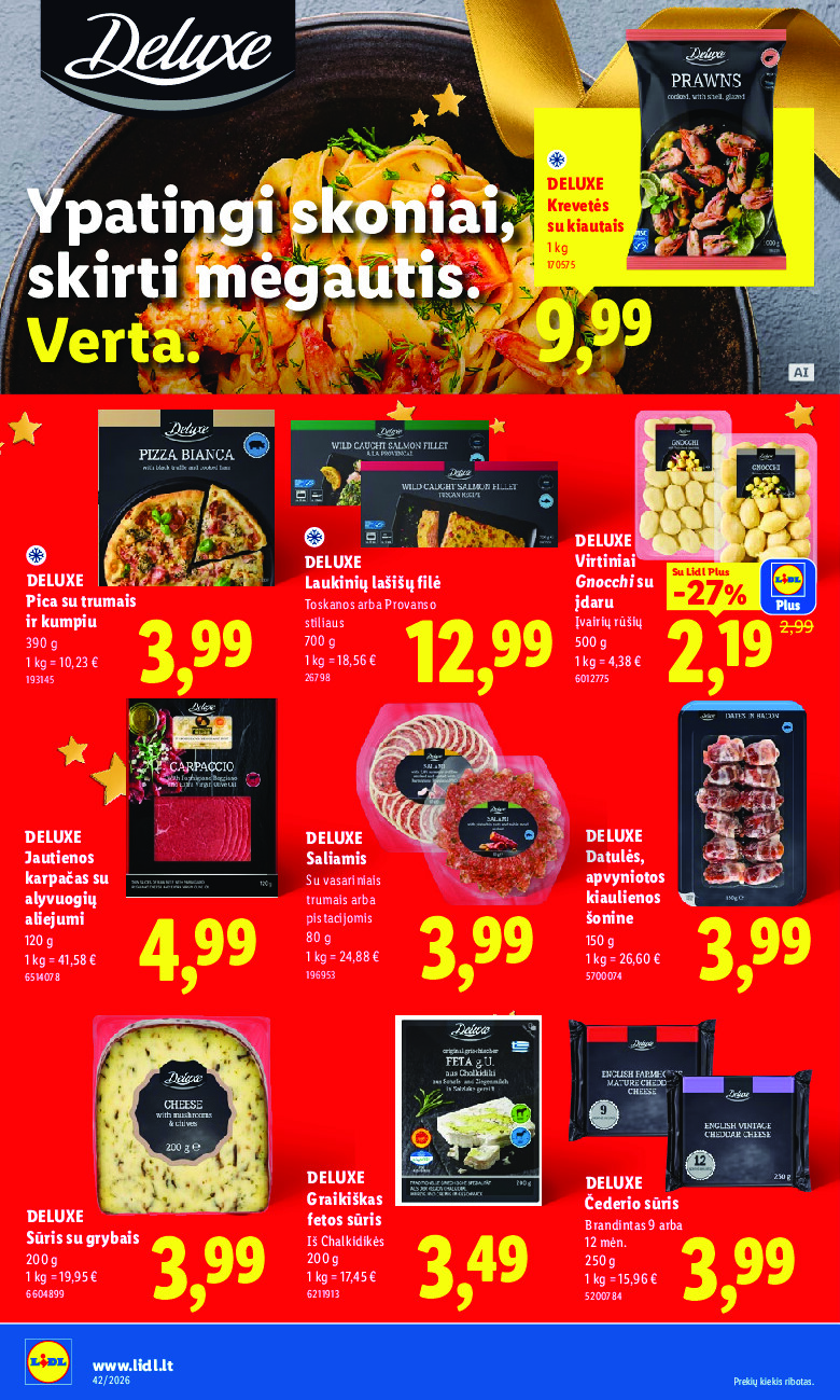lidl - MAISTO PREKIŲ PASIŪLYMAI (2026-10-12 - 2026-10-18) - page: 18
