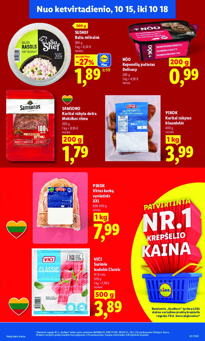 lidl - MAISTO PREKIŲ PASIŪLYMAI (2026-10-12 - 2026-10-18) - page: 35