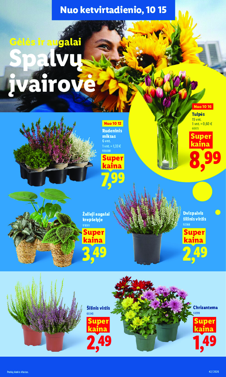 lidl - MAISTO PREKIŲ PASIŪLYMAI (2026-10-12 - 2026-10-18) - page: 45