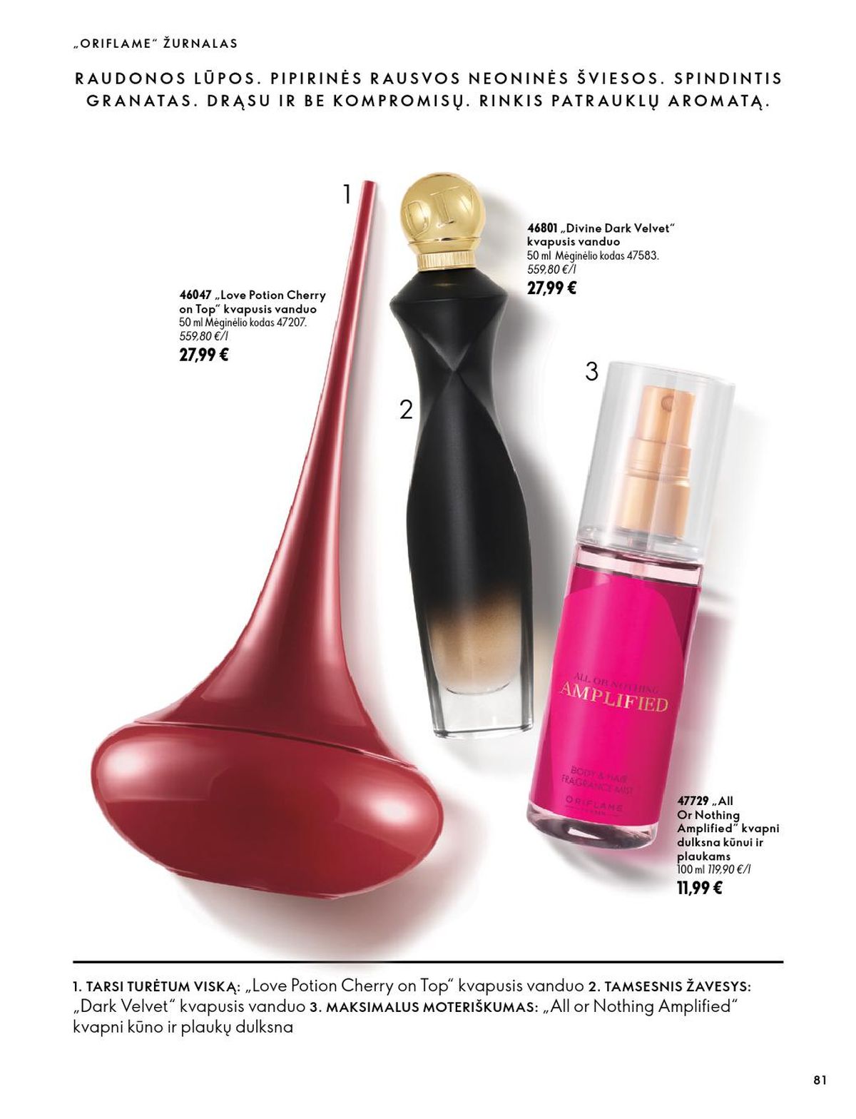 oriflame - ORIFLAME - Katalogas (2026 10 07 - 2026 11 17) - page: 41