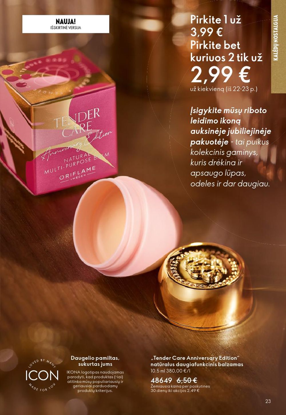 oriflame - ORIFLAME - Katalogas (2025 11 19 - 2025 12 09) - page: 23