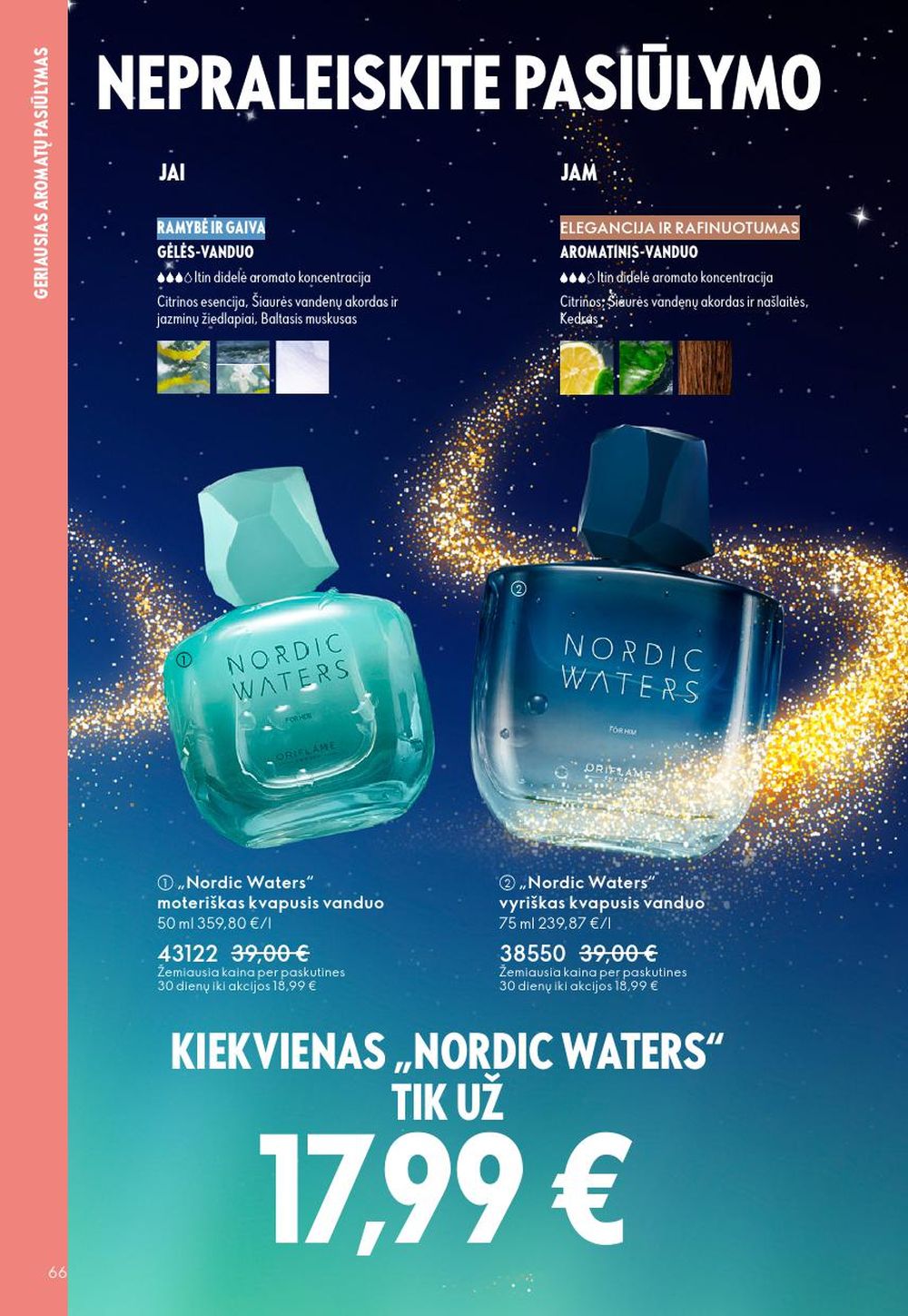 oriflame - ORIFLAME - Katalogas (2025 11 19 - 2025 12 09) - page: 66