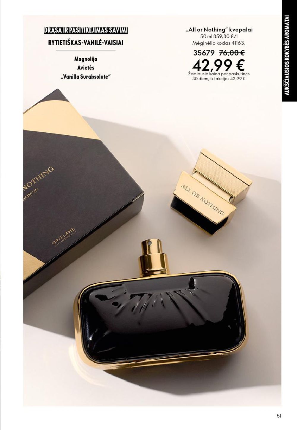 oriflame - ORIFLAME - Katalogas (2025 11 19 - 2025 12 09) - page: 51