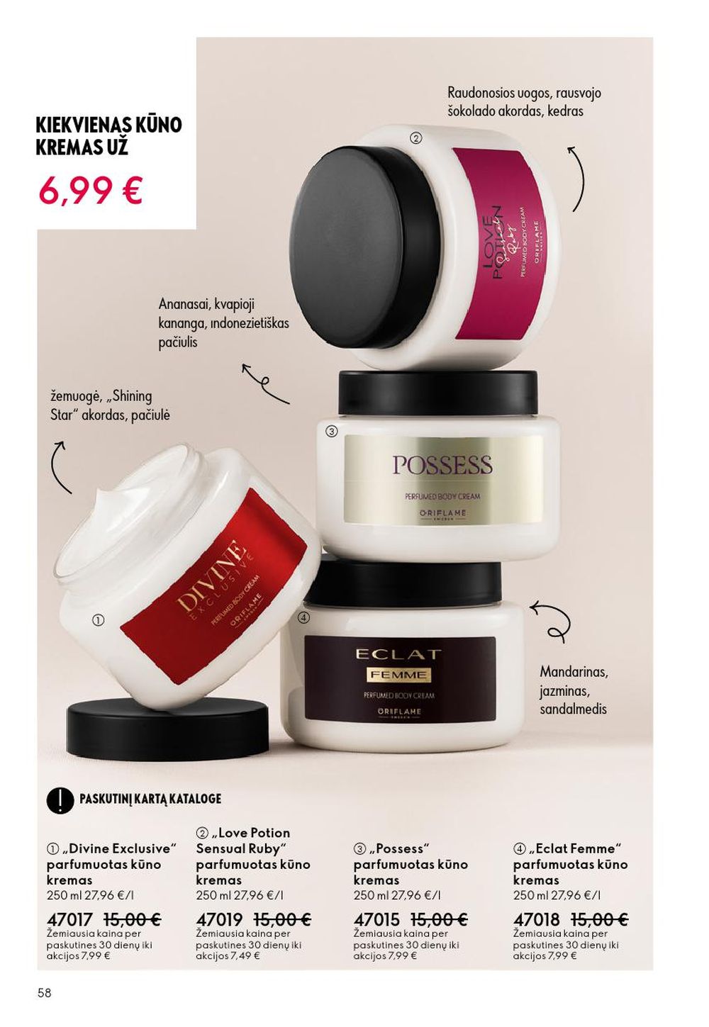 oriflame - ORIFLAME - Katalogas (2025 11 19 - 2025 12 09) - page: 58
