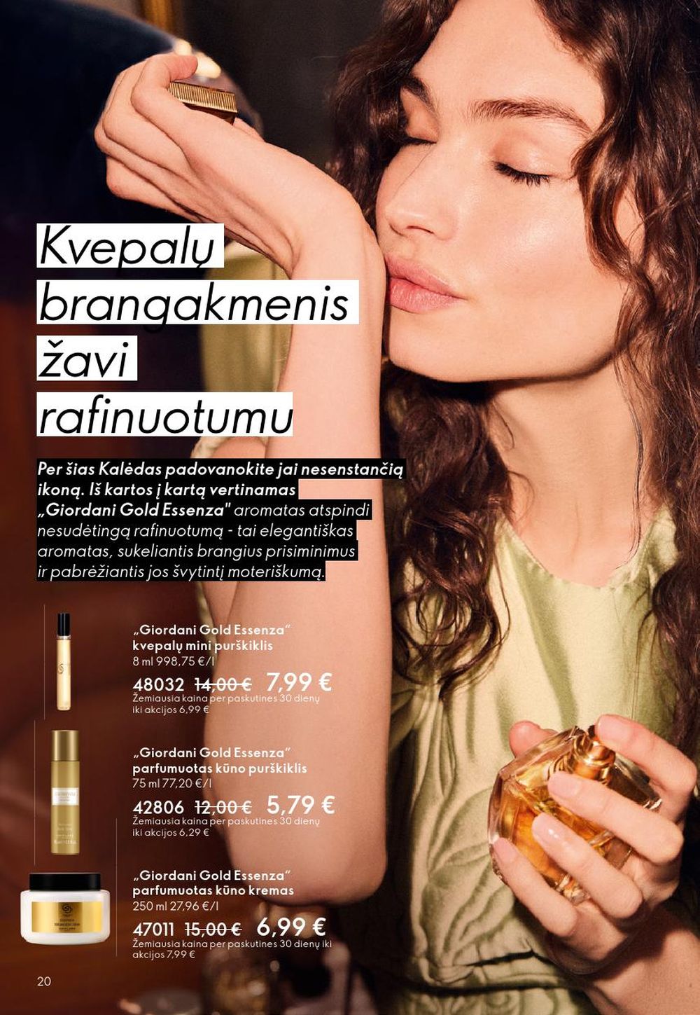 oriflame - ORIFLAME - Katalogas (2025 11 19 - 2025 12 09) - page: 20