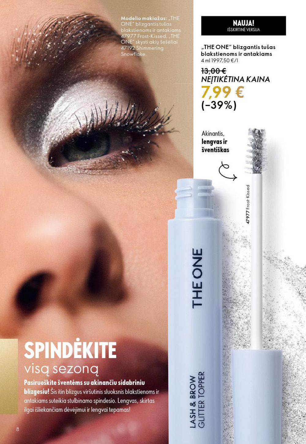 oriflame - ORIFLAME - Katalogas (2025 11 19 - 2025 12 09) - page: 8
