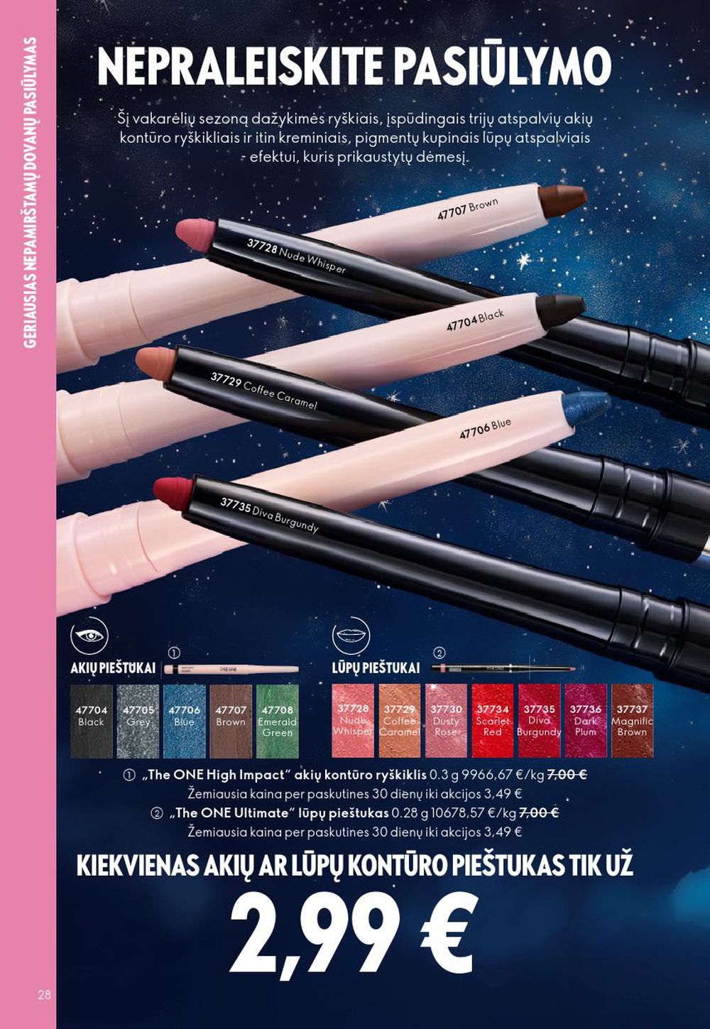 oriflame - ORIFLAME - Katalogas (2025 12 10 - 2025 12 30) - page: 28