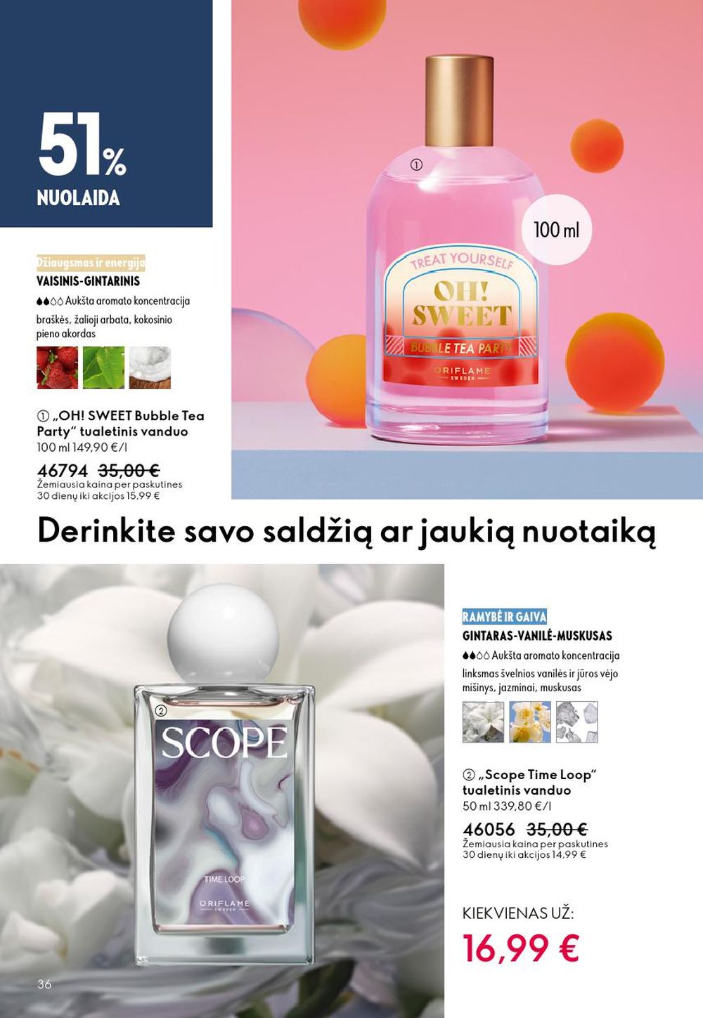 oriflame - ORIFLAME - Katalogas (2025 12 10 - 2025 12 30) - page: 36