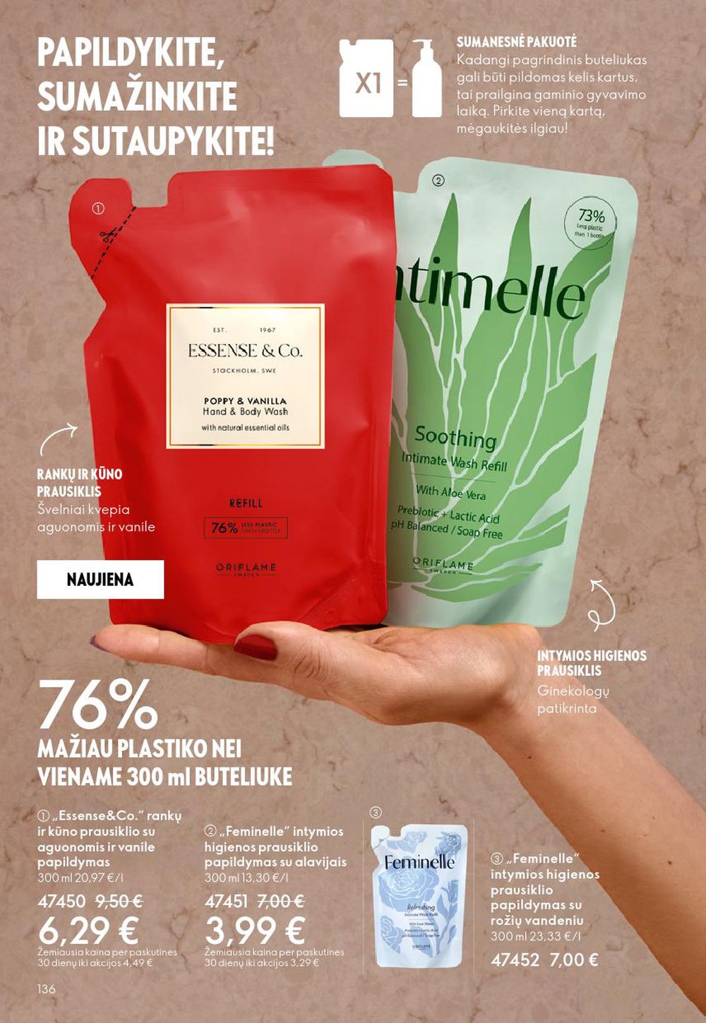 oriflame - ORIFLAME - Katalogas (2025 12 10 - 2025 12 30) - page: 136