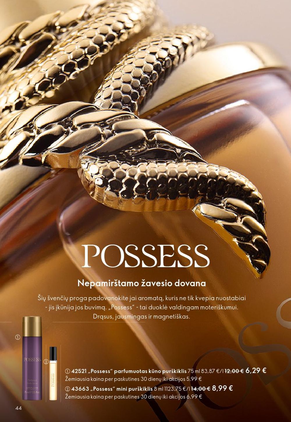 oriflame - ORIFLAME - Katalogas (2025 12 10 - 2025 12 30) - page: 44
