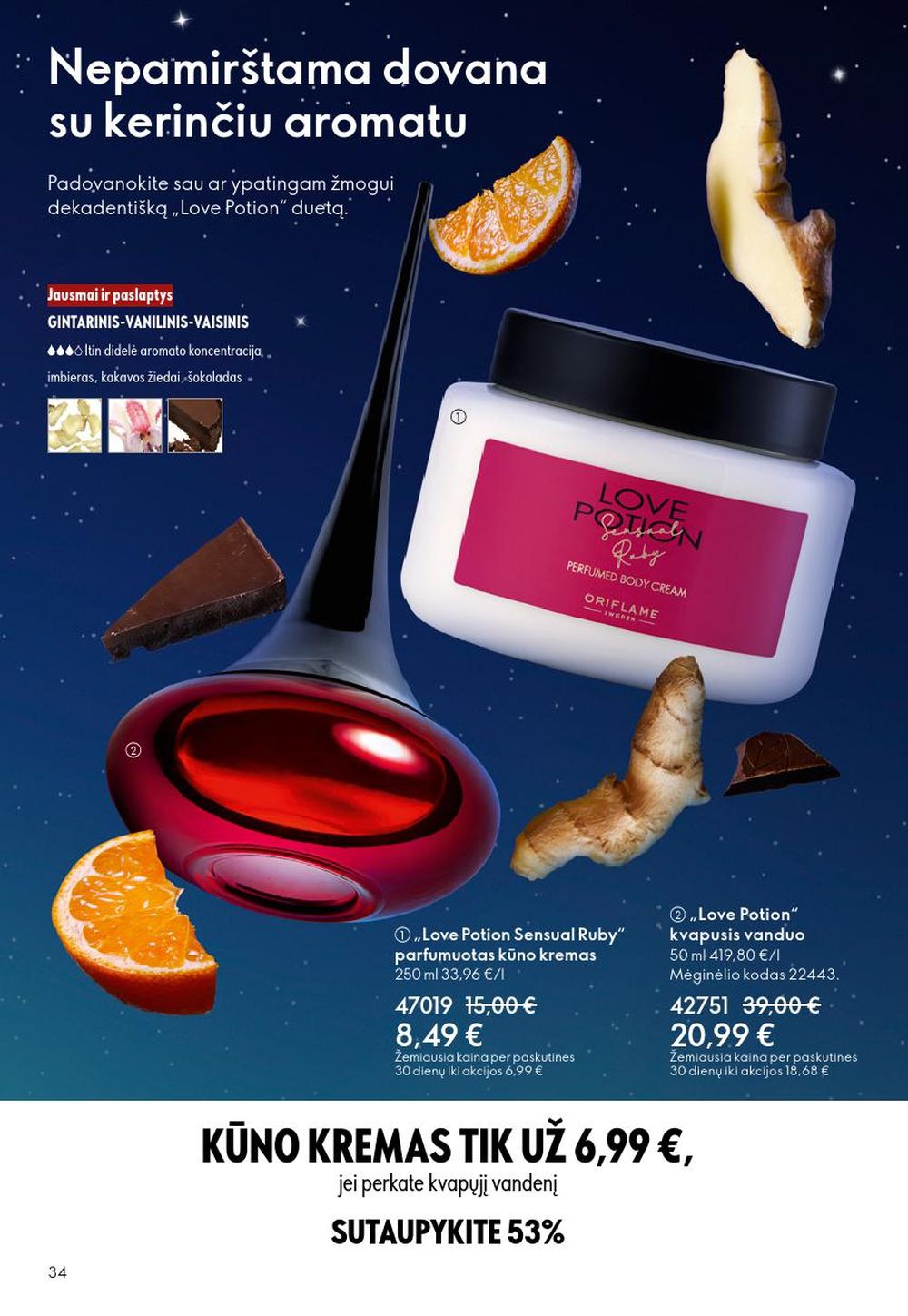 oriflame - ORIFLAME - Katalogas (2025 12 10 - 2025 12 30) - page: 34