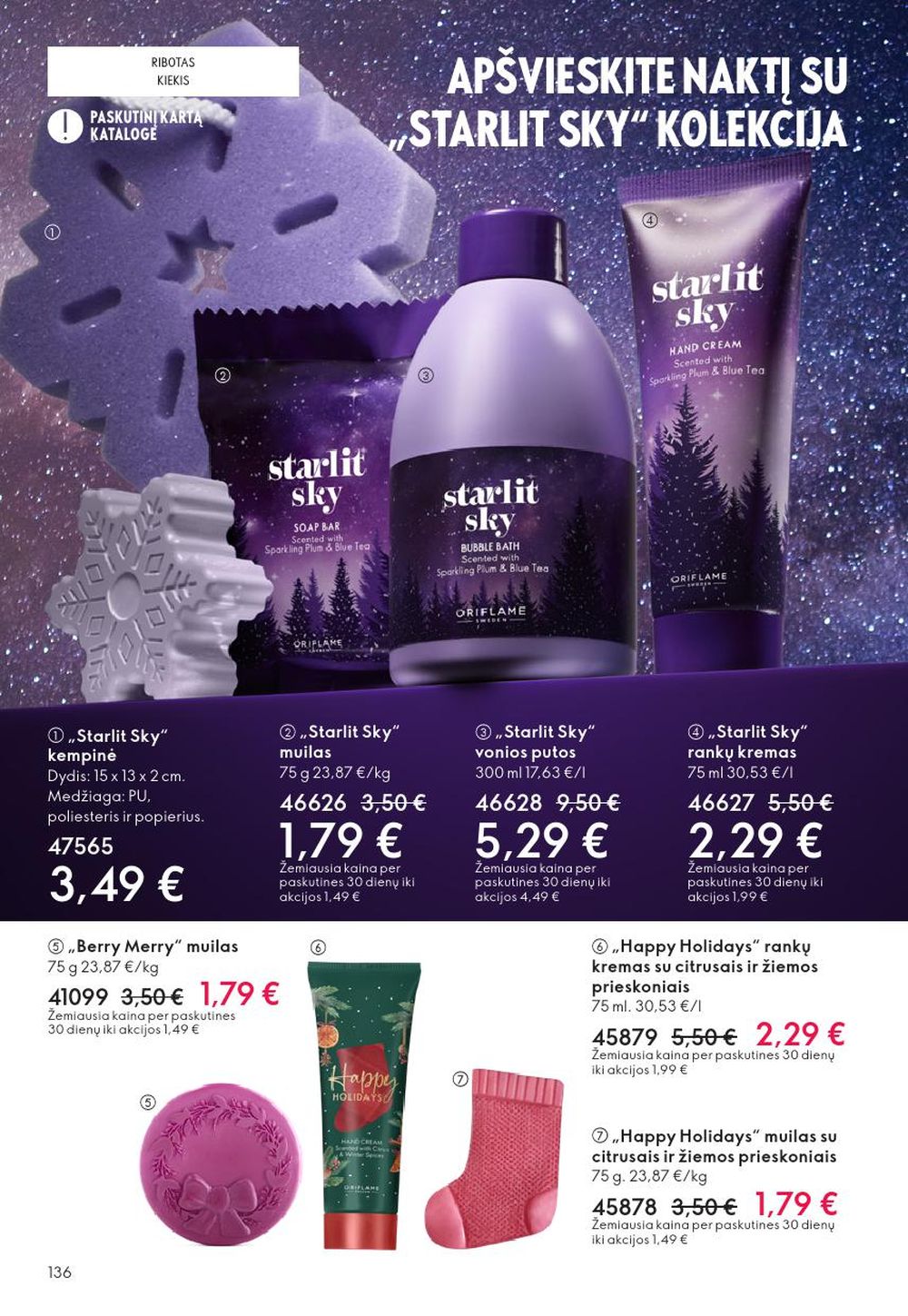 oriflame - ORIFLAME - Katalogas (2025 12 31 - 2026 01 27) - page: 136
