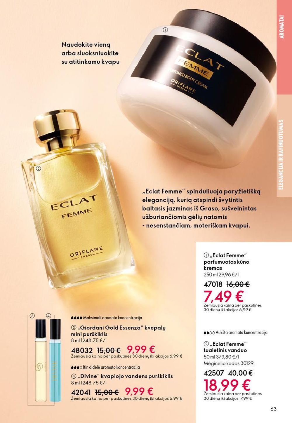 oriflame - ORIFLAME - Katalogas (2025 12 31 - 2026 01 27) - page: 63