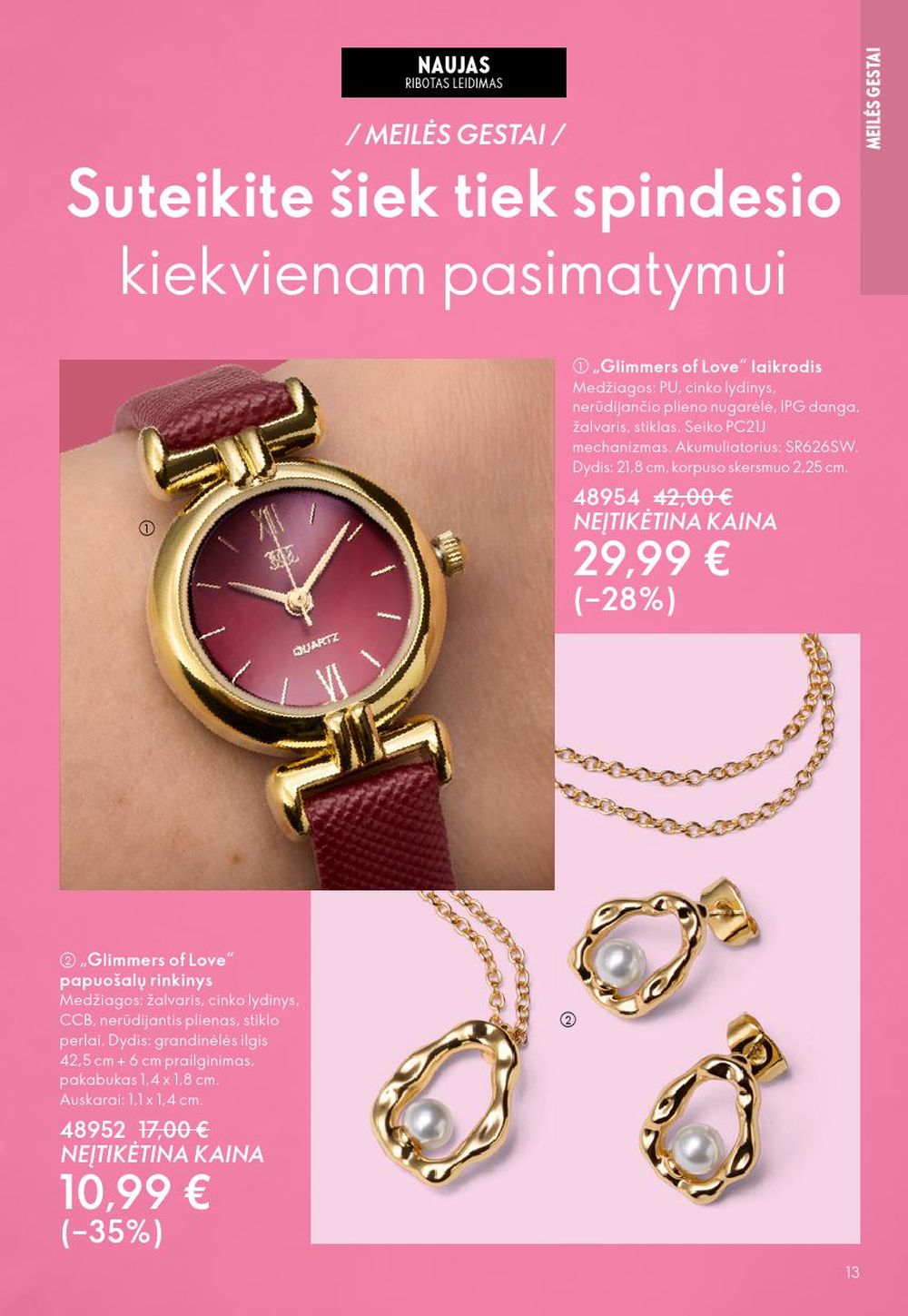 oriflame - ORIFLAME - Katalogas (2026 01 28 - 2026 02 17) - page: 13