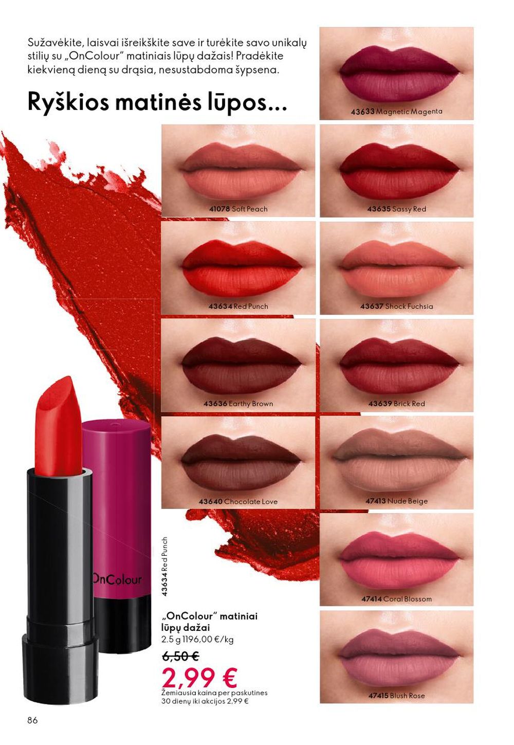 oriflame - ORIFLAME - Katalogas (2026 01 28 - 2026 02 17) - page: 86