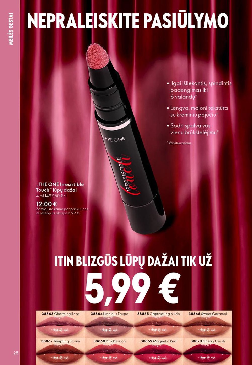 oriflame - ORIFLAME - Katalogas (2026 01 28 - 2026 02 17) - page: 28