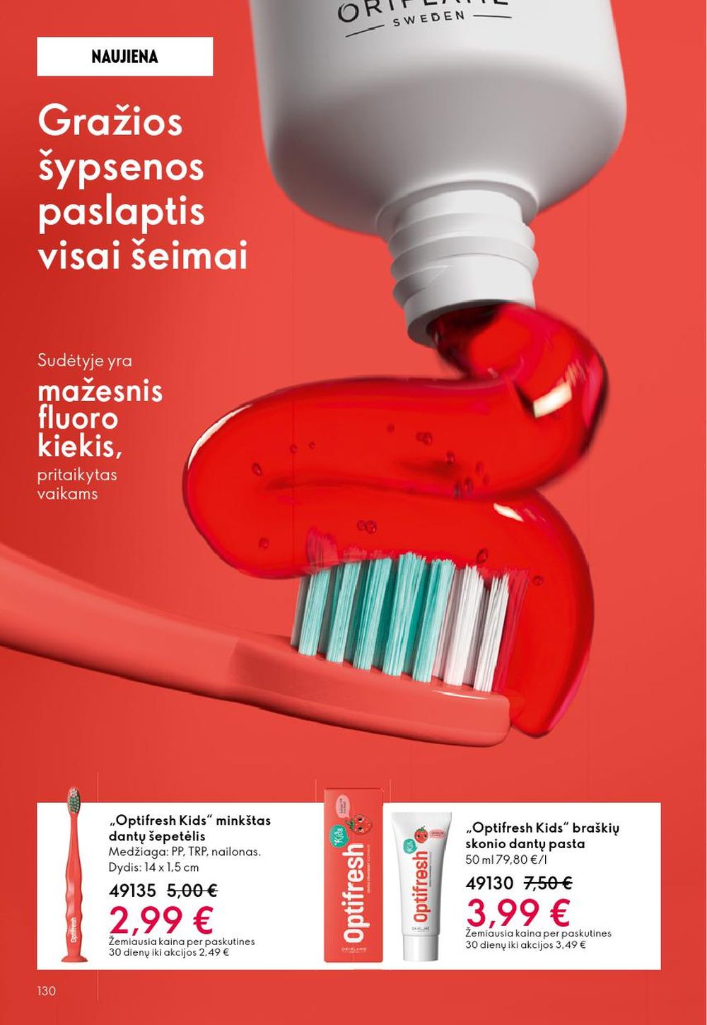 oriflame - ORIFLAME - Katalogas (2026 01 28 - 2026 02 17) - page: 130
