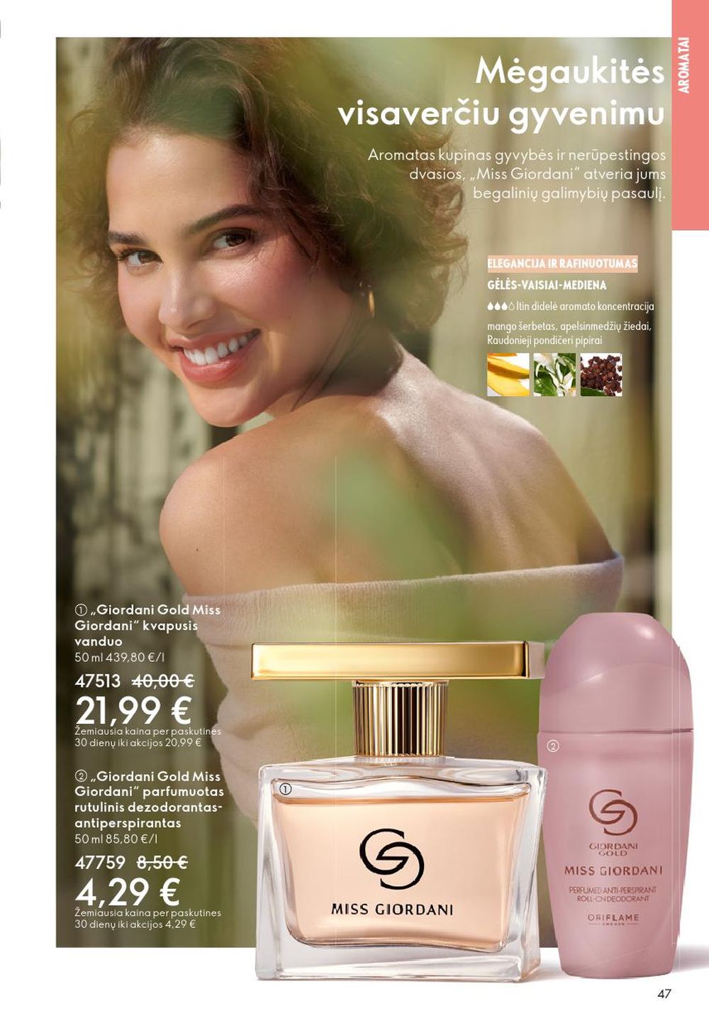 oriflame - ORIFLAME - Katalogas (2026 01 28 - 2026 02 17) - page: 47