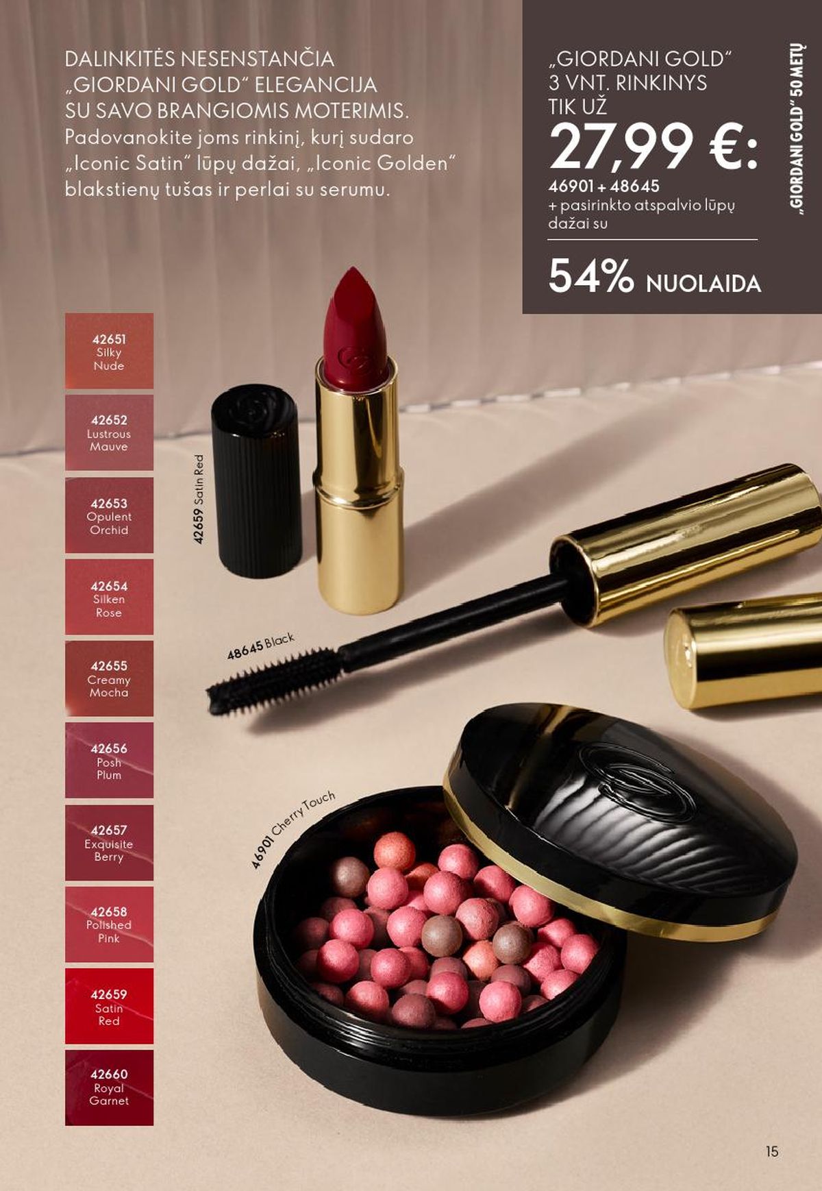 oriflame - ORIFLAME - Katalogas (2026 02 18 - 2026 03 10) - page: 15