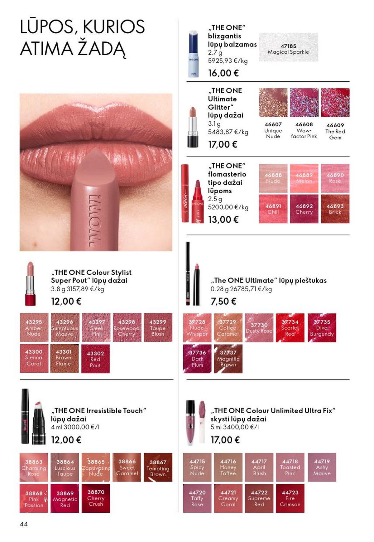 oriflame - ORIFLAME - Katalogas (2026 02 18 - 2026 03 10) - page: 44