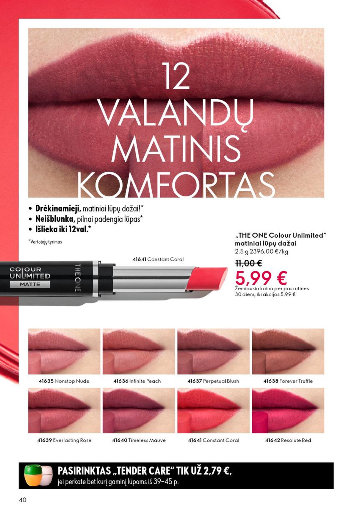 oriflame - ORIFLAME - Katalogas (2026 02 18 - 2026 03 10) - page: 40