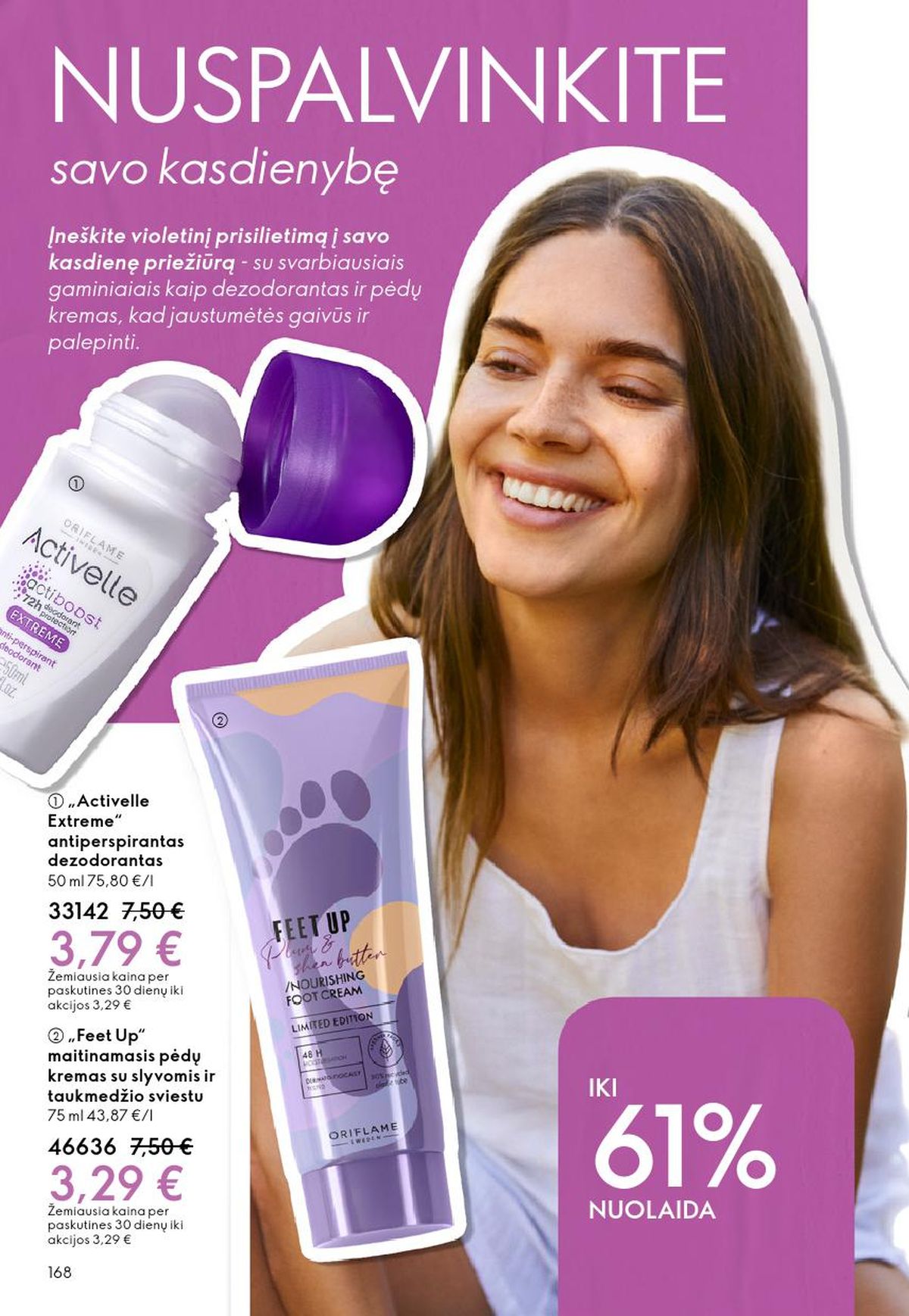 oriflame - ORIFLAME - Katalogas (2026 02 18 - 2026 03 10) - page: 168