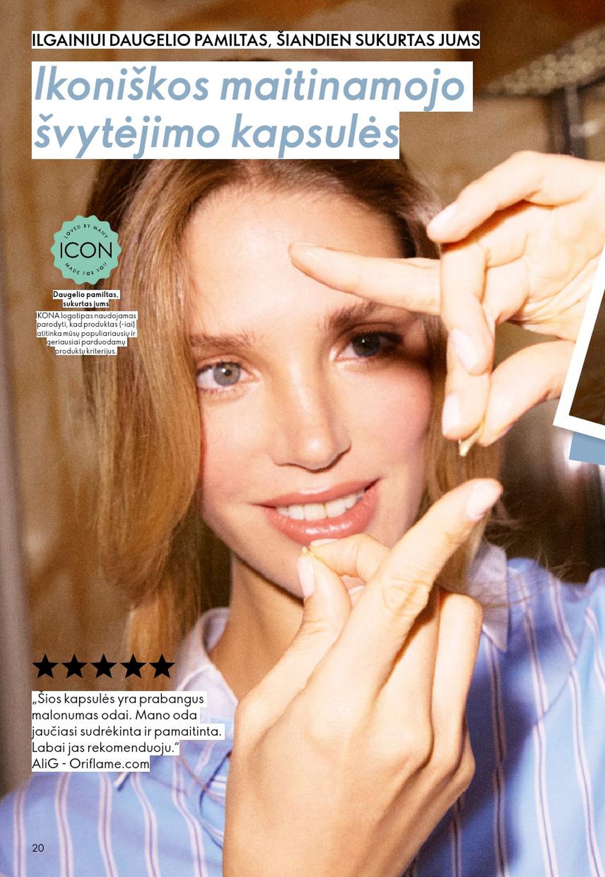 oriflame - ORIFLAME - Katalogas (2026 03 11 - 2026 03 31) - page: 20