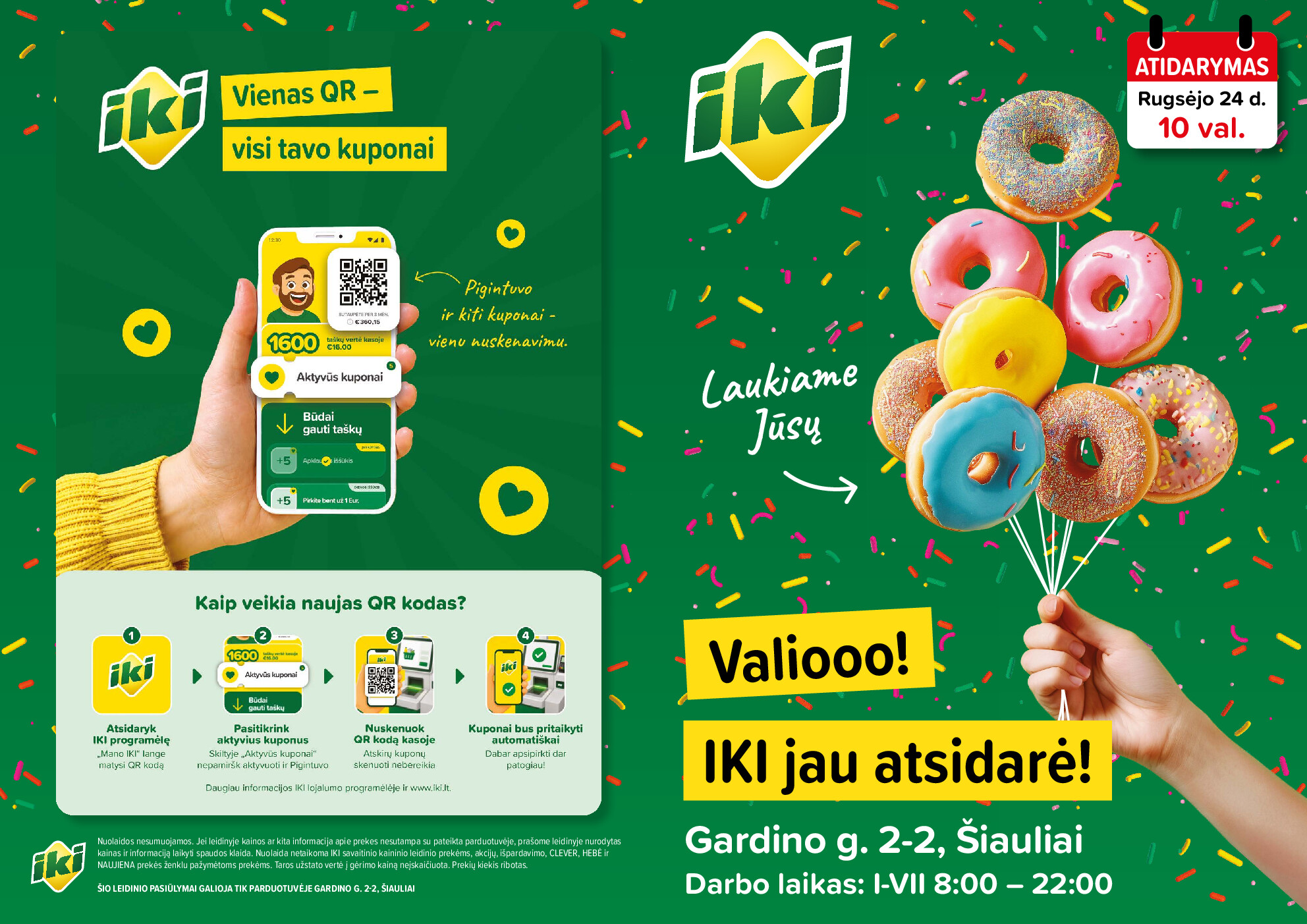 iki - Specialūs pasiūlymai IKI Dainai parduotuvės klientams (2026-09-24 - 2026-09-27)