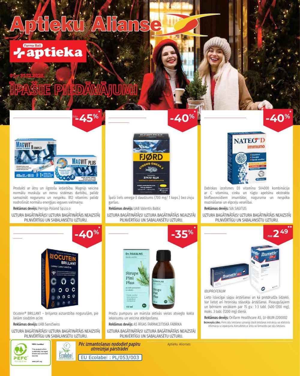 aptieku-alianse - APTIEKU ALIANSE (01.12.2025 - 31.12.2025)