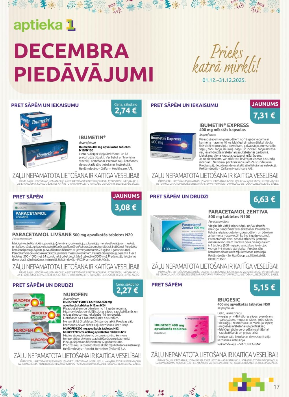 aptieka1 - APTIEKA1 (01.12.2025 - 31.12.2025) - page: 17
