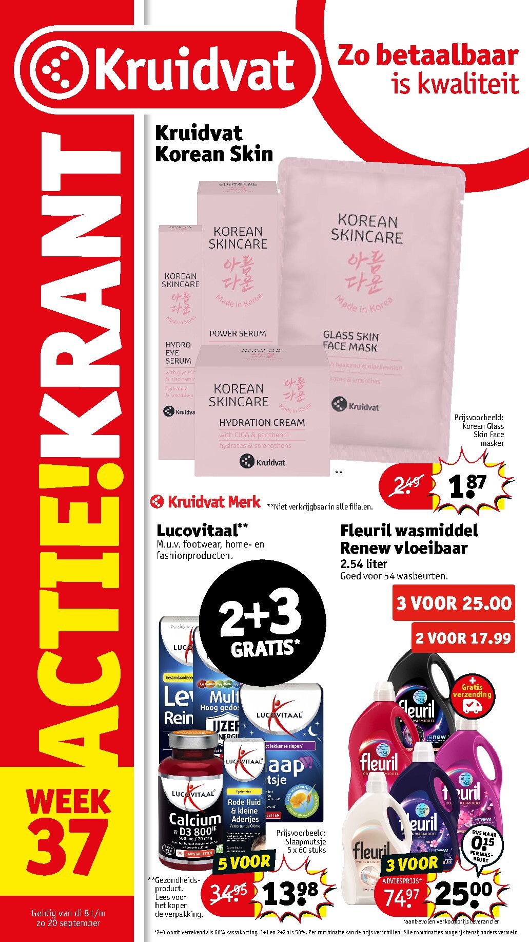 kruidvat - Huidige Kruidvat folder geldig van dinsdag 08-09-2026 tot zondag 20-09-2026