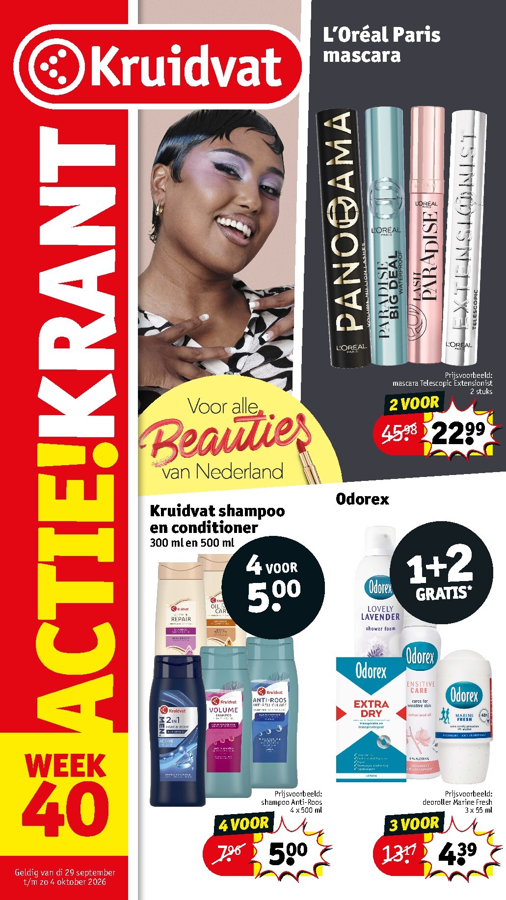 kruidvat - Huidige Kruidvat folder geldig van dinsdag 29-09-2026 tot zondag 04-10-2026