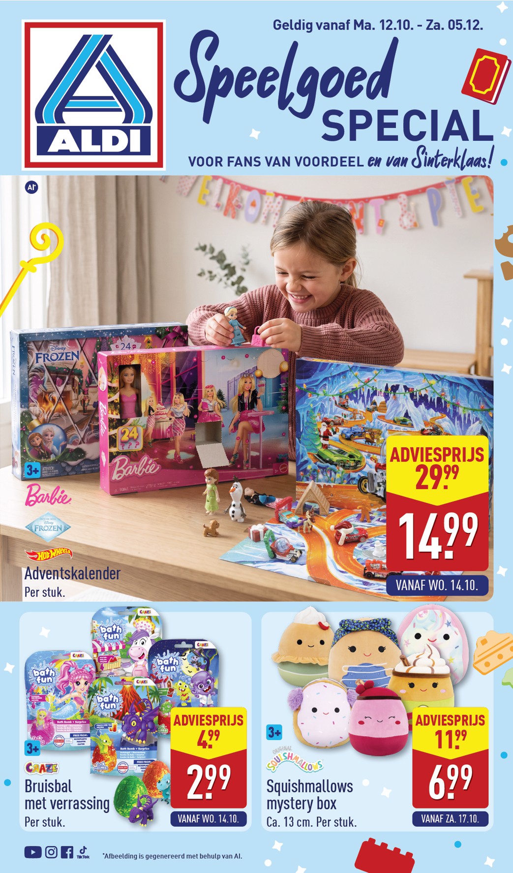 aldi - Huidige ALDI - Speelgoedspecial folder geldig van maandag 12-10-2026 tot zaterdag 05-12-2026