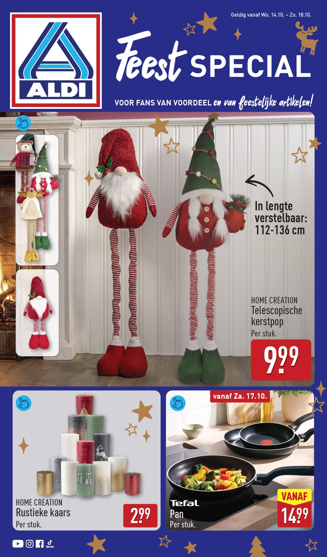aldi - Huidige ALDI - Feest special folder geldig van woensdag 14-10-2026 tot zondag 18-10-2026 - page: 1