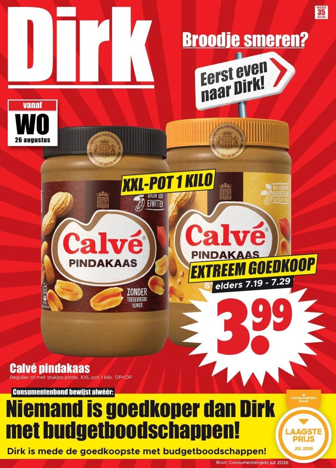 dirk - Dirk folder voor volgende week van woensdag 26-08-2026 tot dinsdag 01-09-2026