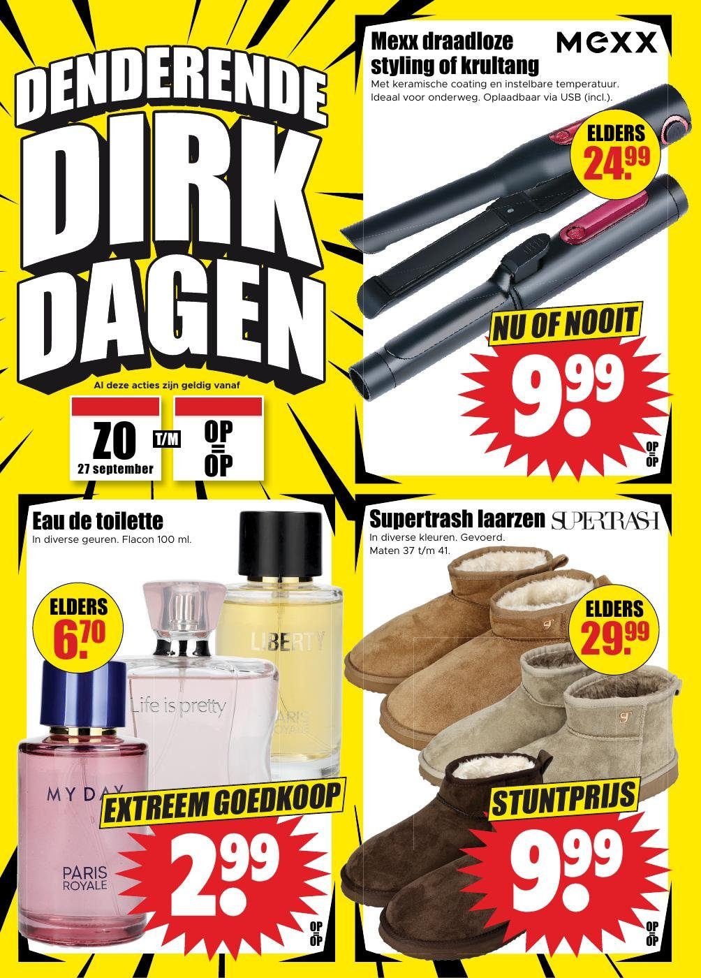 dirk - Huidige Dirk - Nonfood folder geldig van zondag 27-09-2026 tot zaterdag 03-10-2026