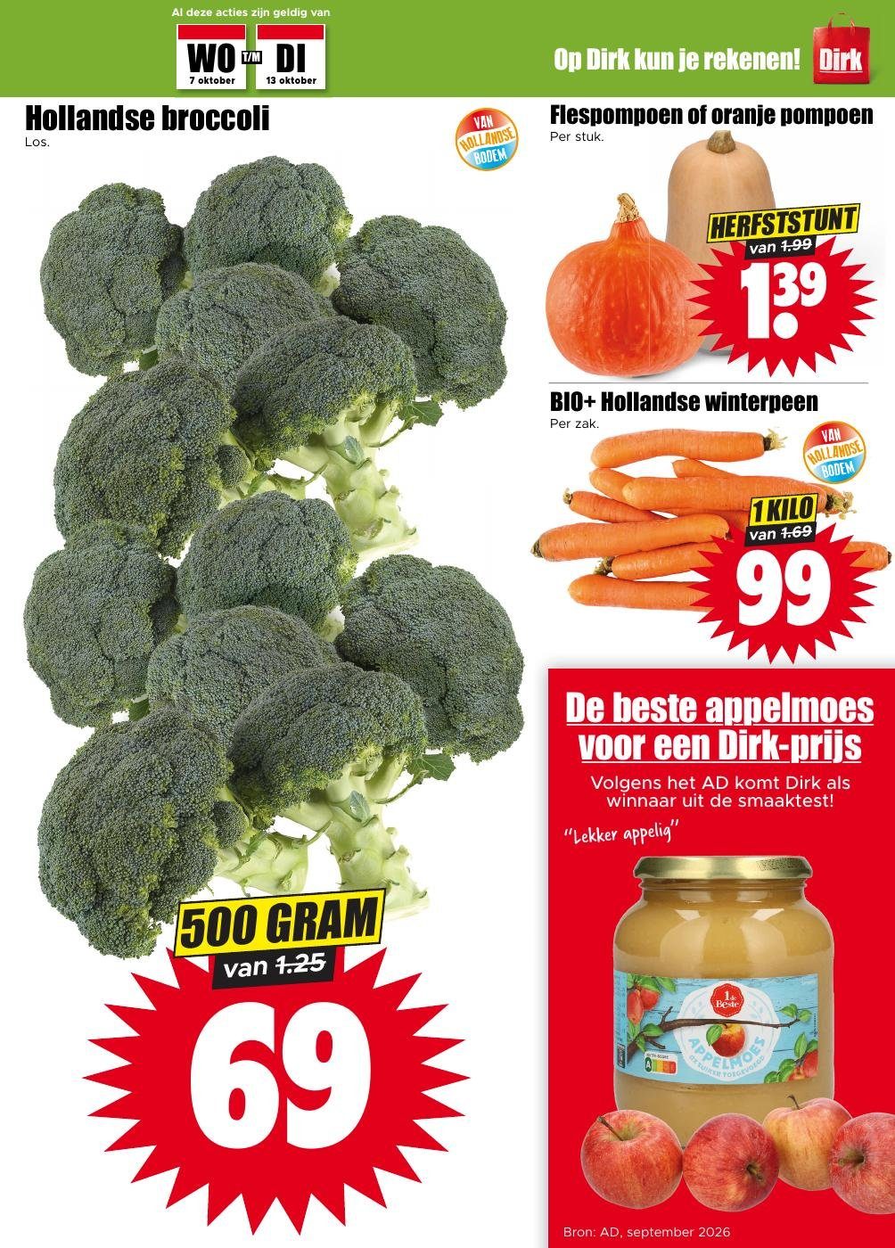 dirk - Dirk folder voor volgende week van woensdag 07-10-2026 tot dinsdag 13-10-2026 - page: 3