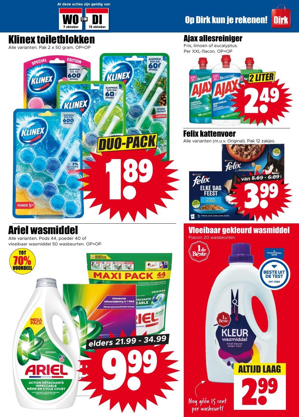 dirk - Dirk folder voor volgende week van woensdag 07-10-2026 tot dinsdag 13-10-2026 - page: 22