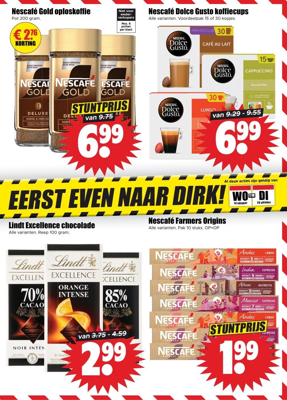 dirk - Dirk folder voor volgende week van woensdag 14-10-2026 tot dinsdag 20-10-2026 - page: 14