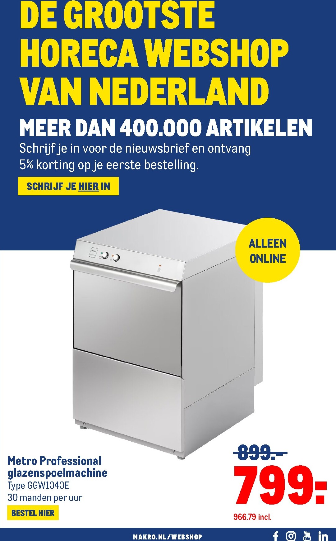 makro - Huidige Makro folder geldig van woensdag 23-09-2026 tot zondag 04-10-2026 - page: 119