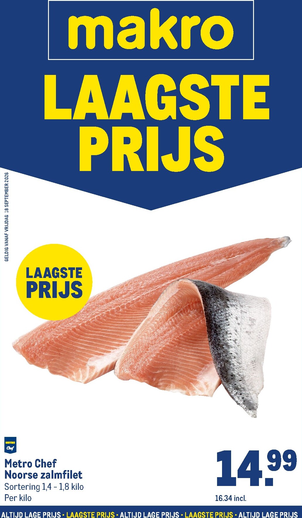 makro - Makro - Laagste prijs folder geldig van 01-09-2026 tot 30-09-2026