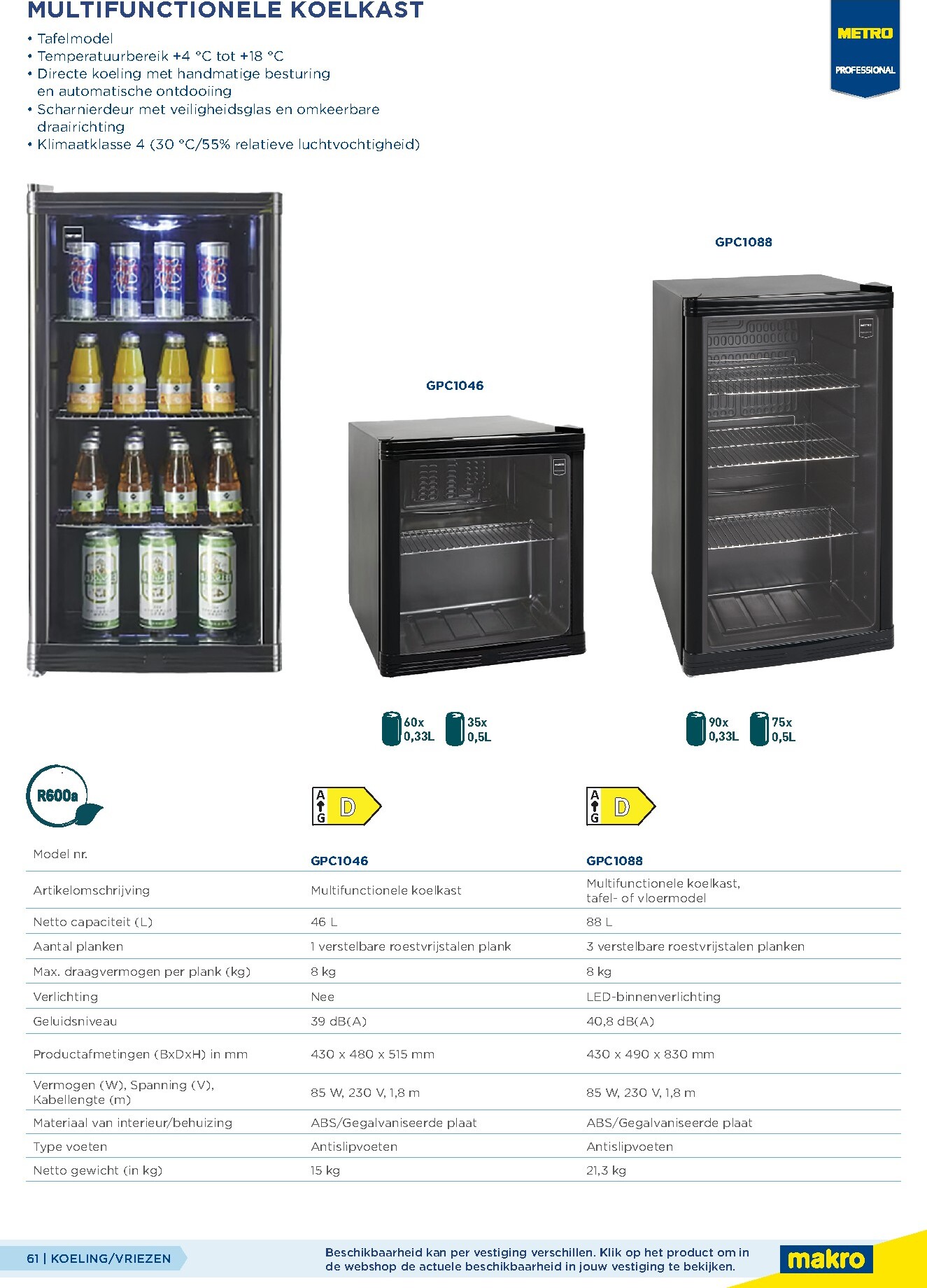 makro - Huidige Makro - Non-Food Horeca folder geldig van woensdag 07-10-2026 tot donderdag 07-10-2027 - page: 61