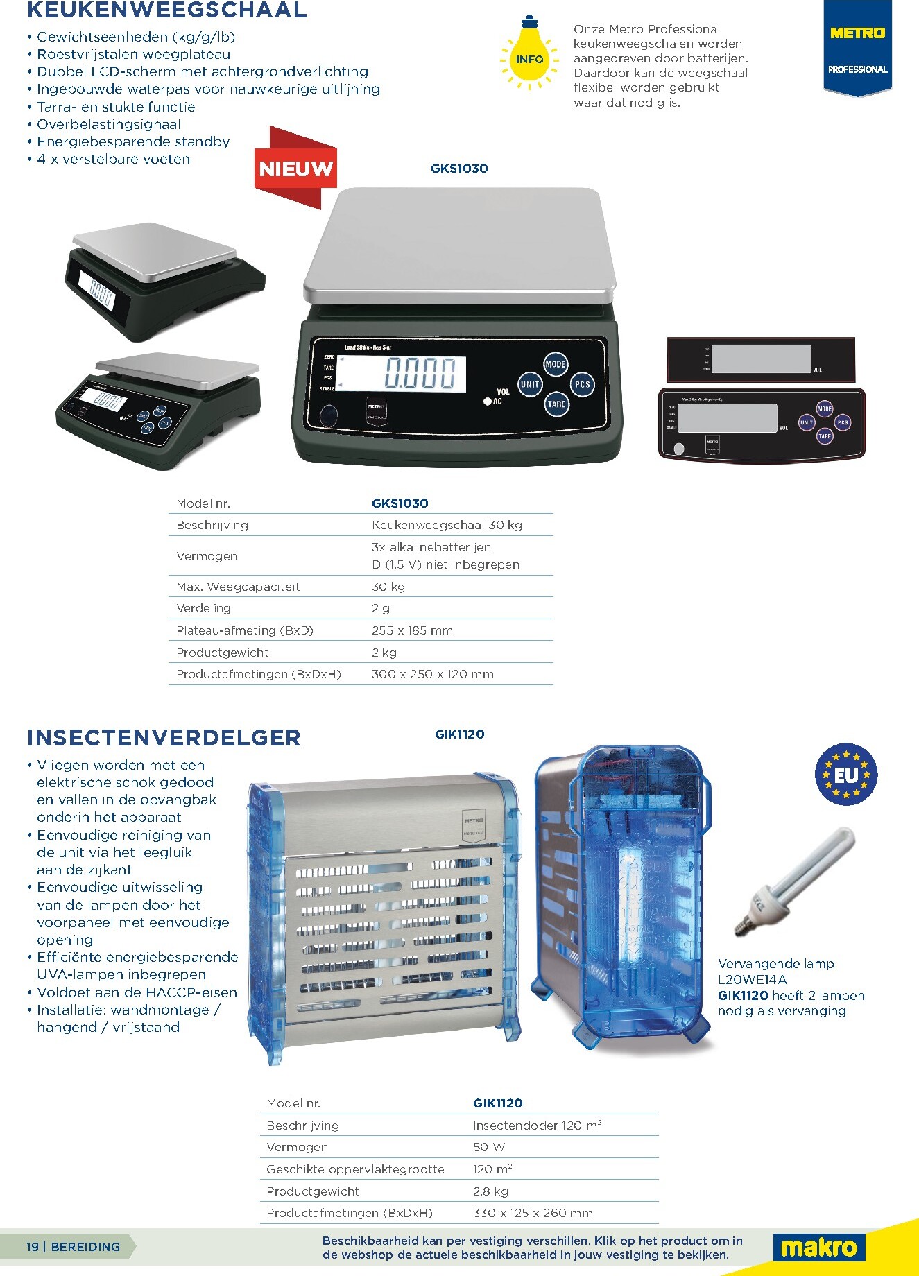 makro - Huidige Makro - Non-Food Horeca folder geldig van woensdag 07-10-2026 tot donderdag 07-10-2027 - page: 19