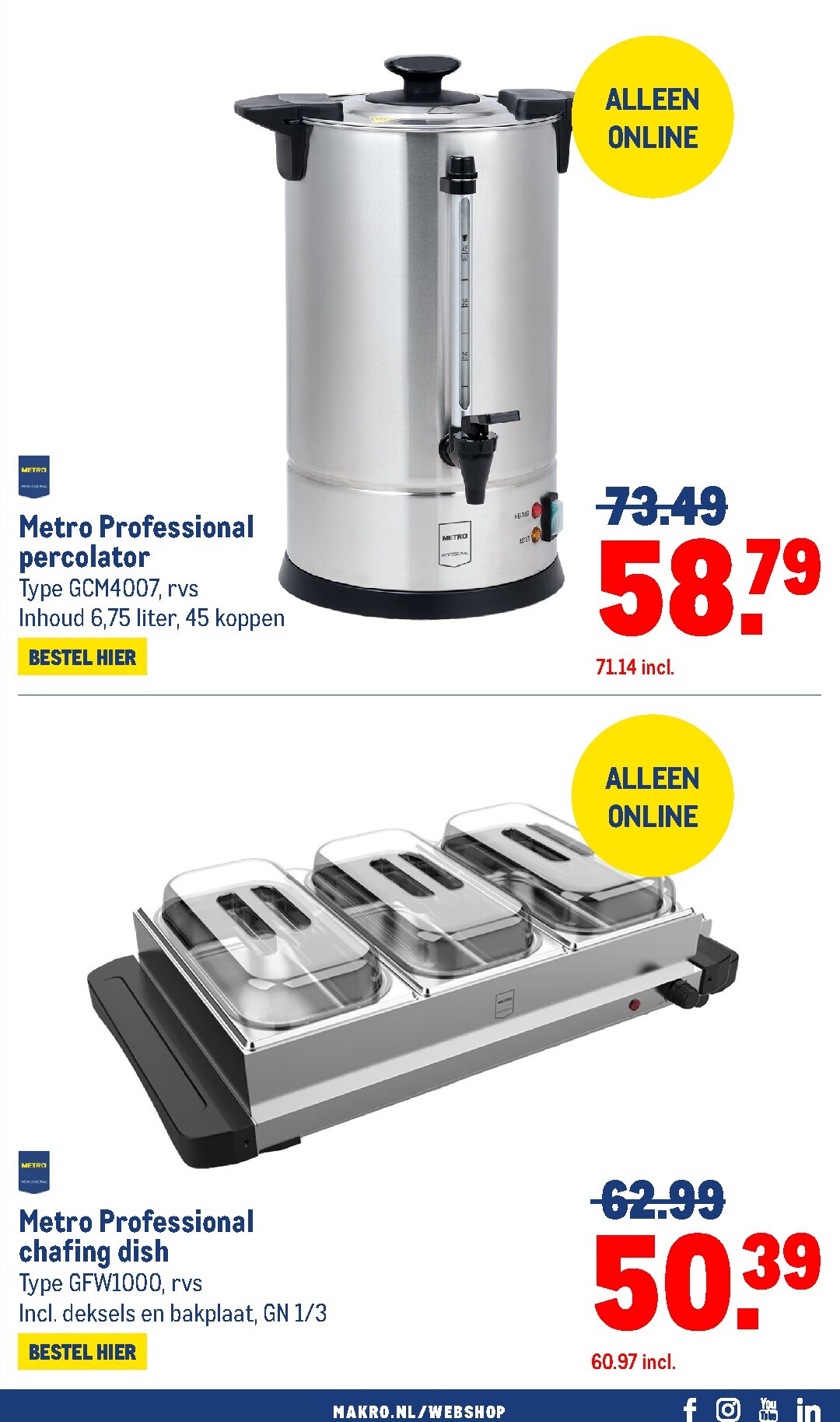 makro - Huidige Makro folder geldig van woensdag 07-10-2026 tot zondag 18-10-2026 - page: 119