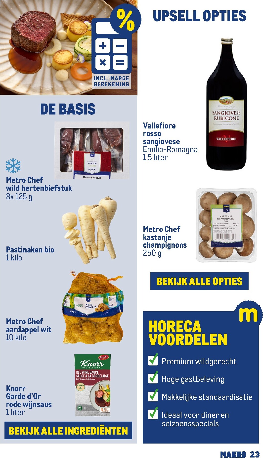 makro - Huidige Makro - Horeca Magazine folder geldig van woensdag 07-10-2026 tot zaterdag 07-11-2026 - page: 23