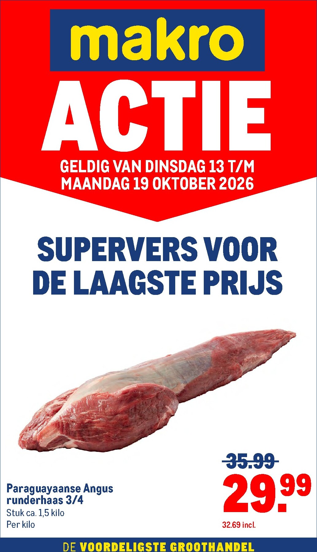 makro - Huidige Makro - Versdeals folder geldig van dinsdag 13-10-2026 tot maandag 19-10-2026