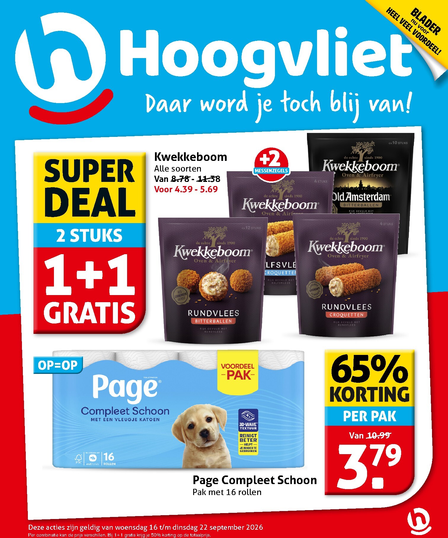 hoogvliet - Hoogvliet folder voor volgende week van woensdag 16-09-2026 tot dinsdag 22-09-2026