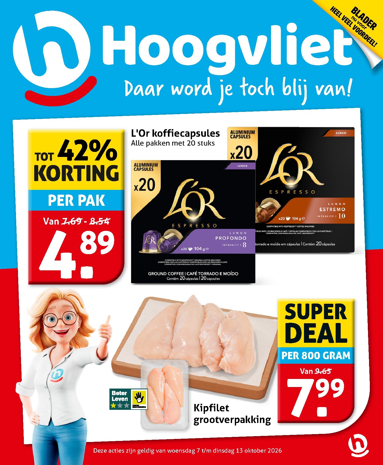 hoogvliet - Hoogvliet folder voor volgende week van woensdag 07-10-2026 tot dinsdag 13-10-2026