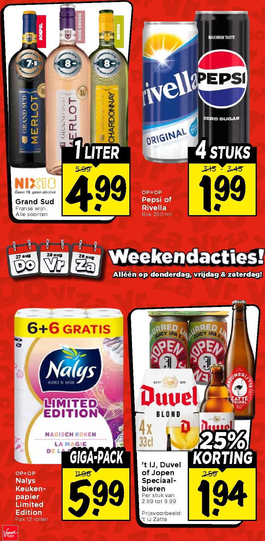 vomar - Huidige Vomar - Weekendfolder folder geldig van donderdag 27-08-2026 tot zaterdag 29-08-2026 - page: 2